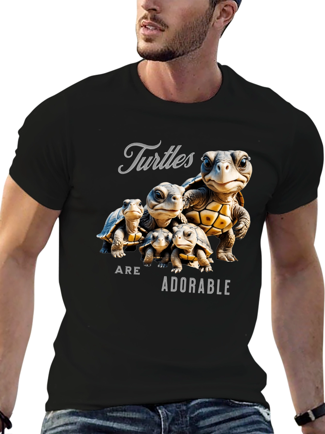 Turtles Are Adorable Graphic T-Shirt
