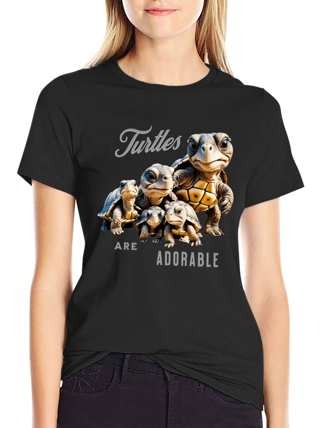 Turtles Are Adorable Graphic T-Shirt