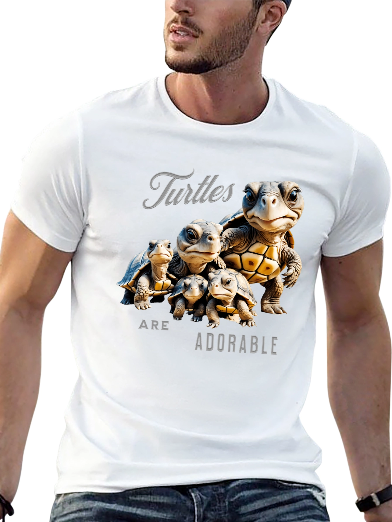Turtles Are Adorable Graphic T-Shirt