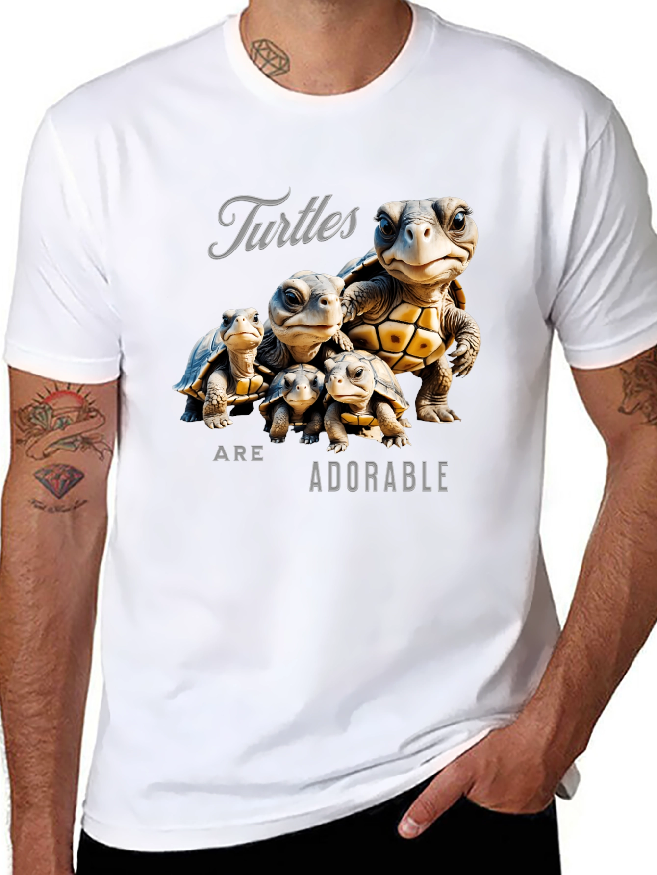 Turtles Are Adorable Graphic T-Shirt