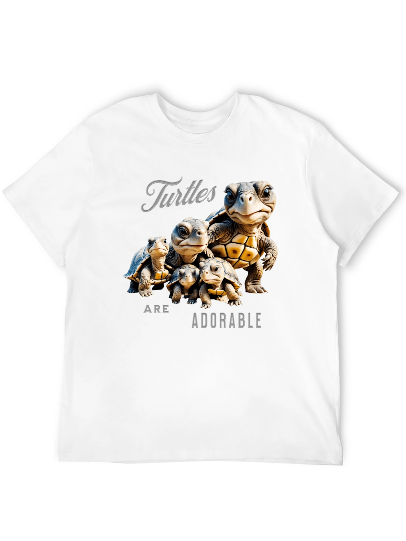 Turtles Are Adorable Graphic T-Shirt