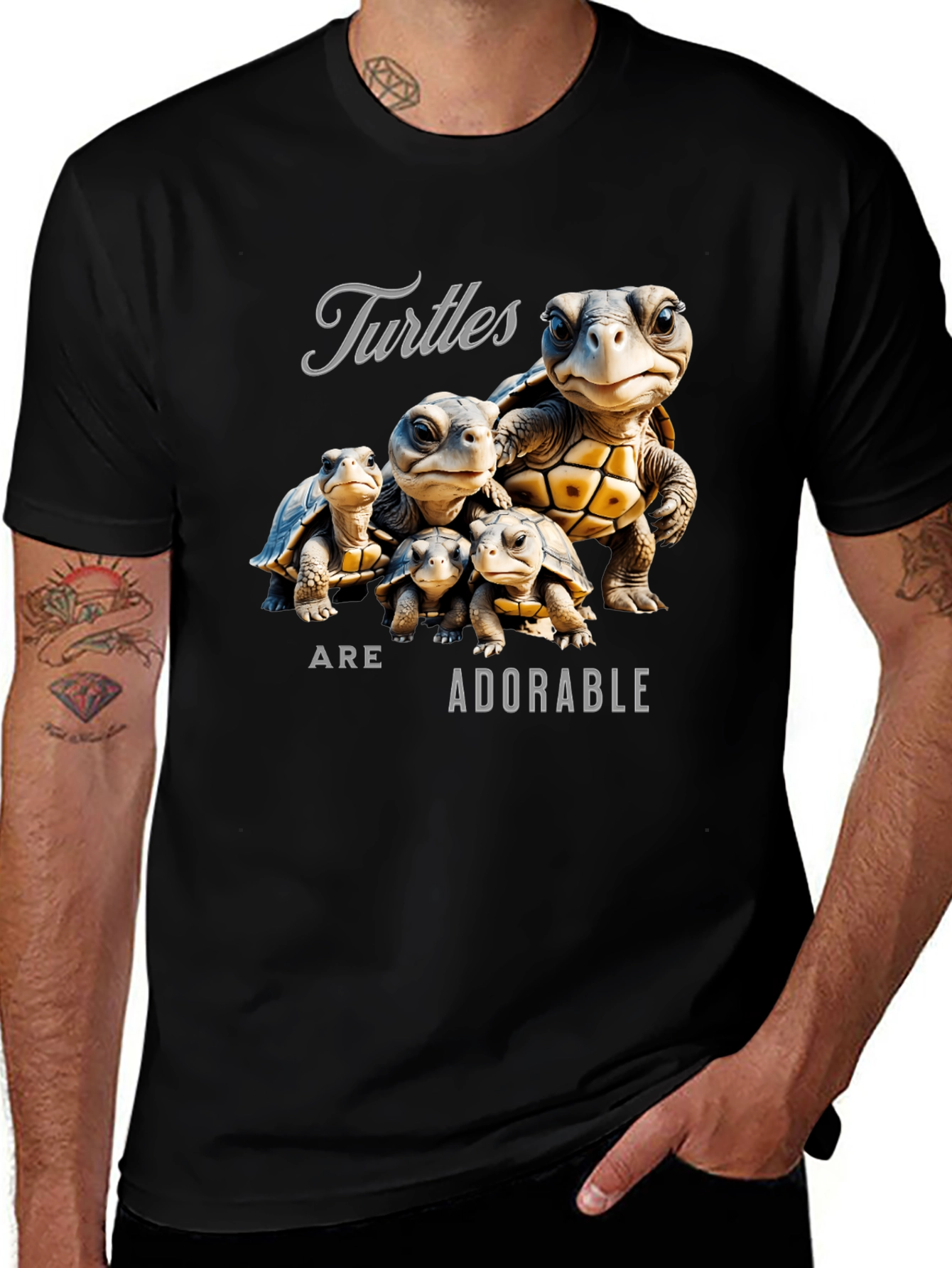 Turtles Are Adorable Graphic T-Shirt