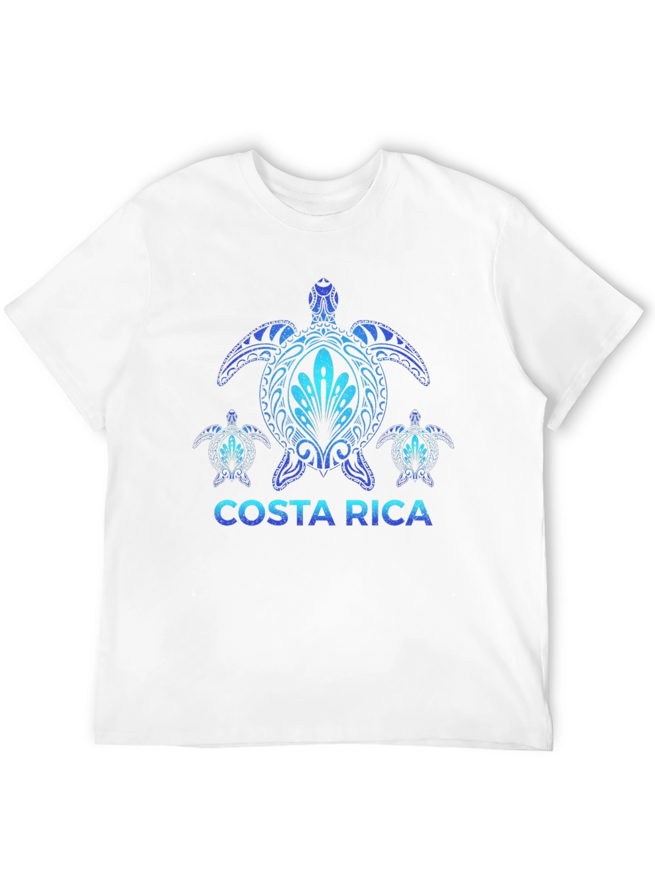 Costa Rica Turtle Tee - Black