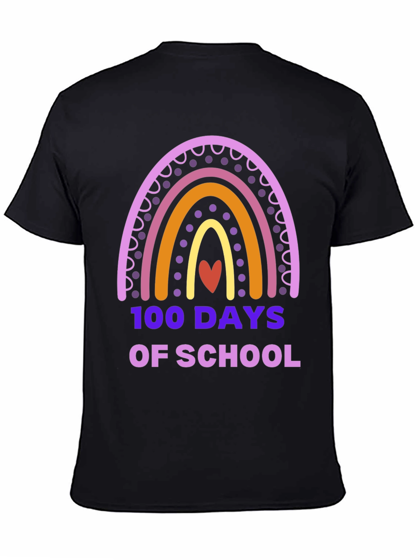 100 Days of School Rainbow T-Shirt