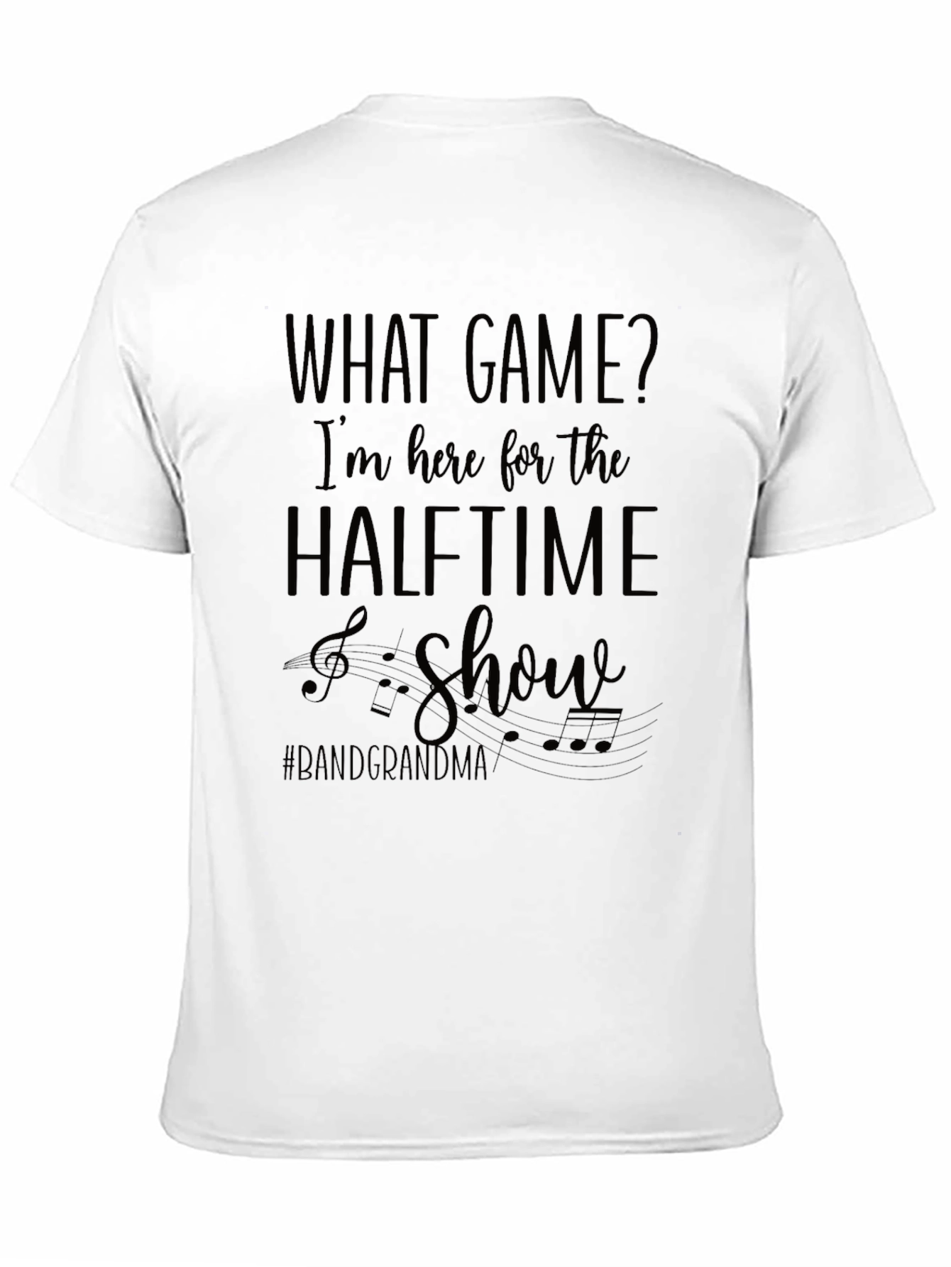 Halftime Show T-Shirt - Band Grandma Pride Tee