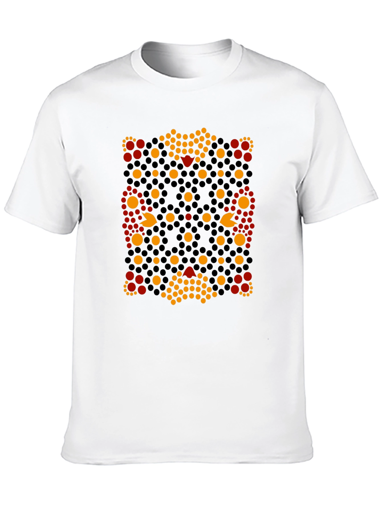 Abstract Geometric Patterned Tee