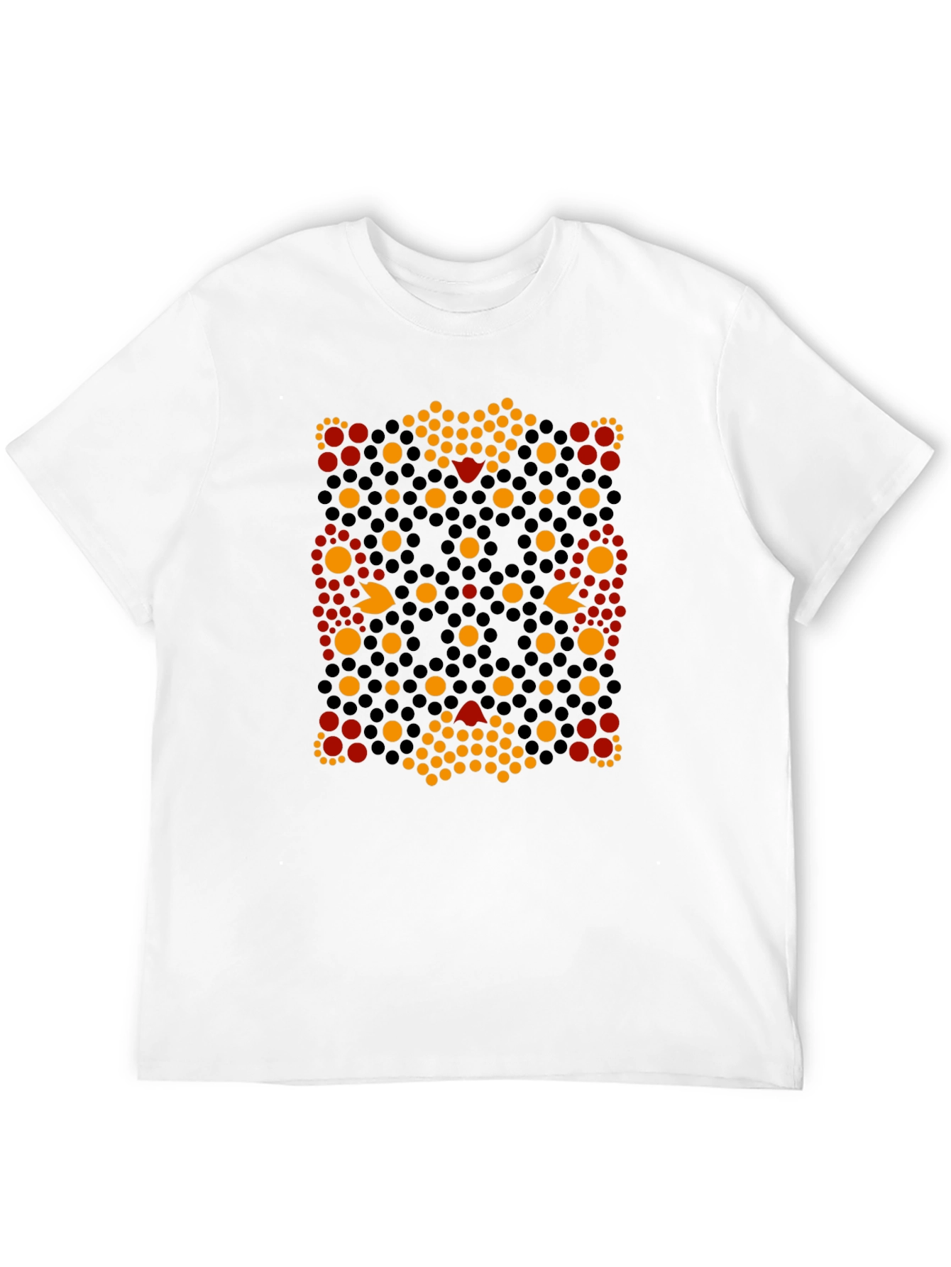 Abstract Geometric Patterned Tee