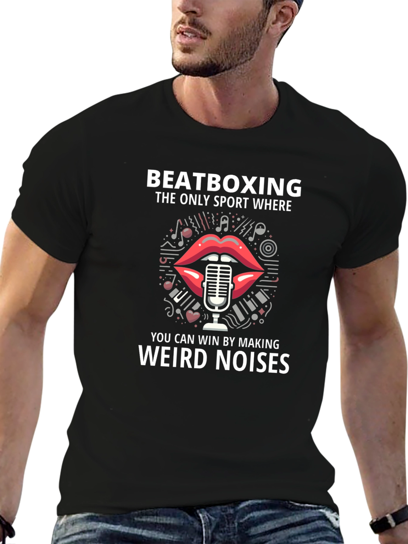 Beatboxing Weird Noises T-Shirt