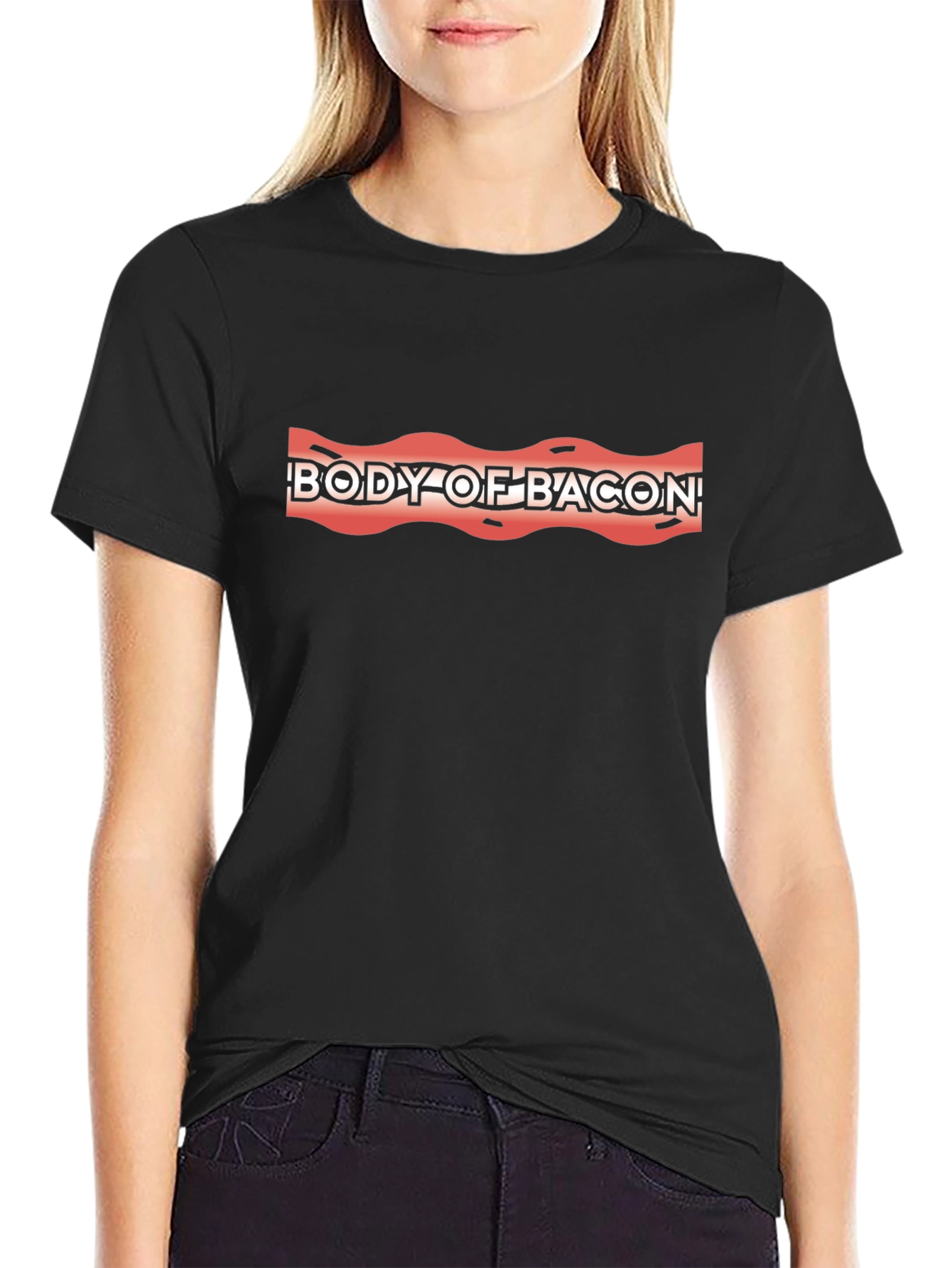 Body of Bacon Graphic Tee - Unisex Casual T-Shirt