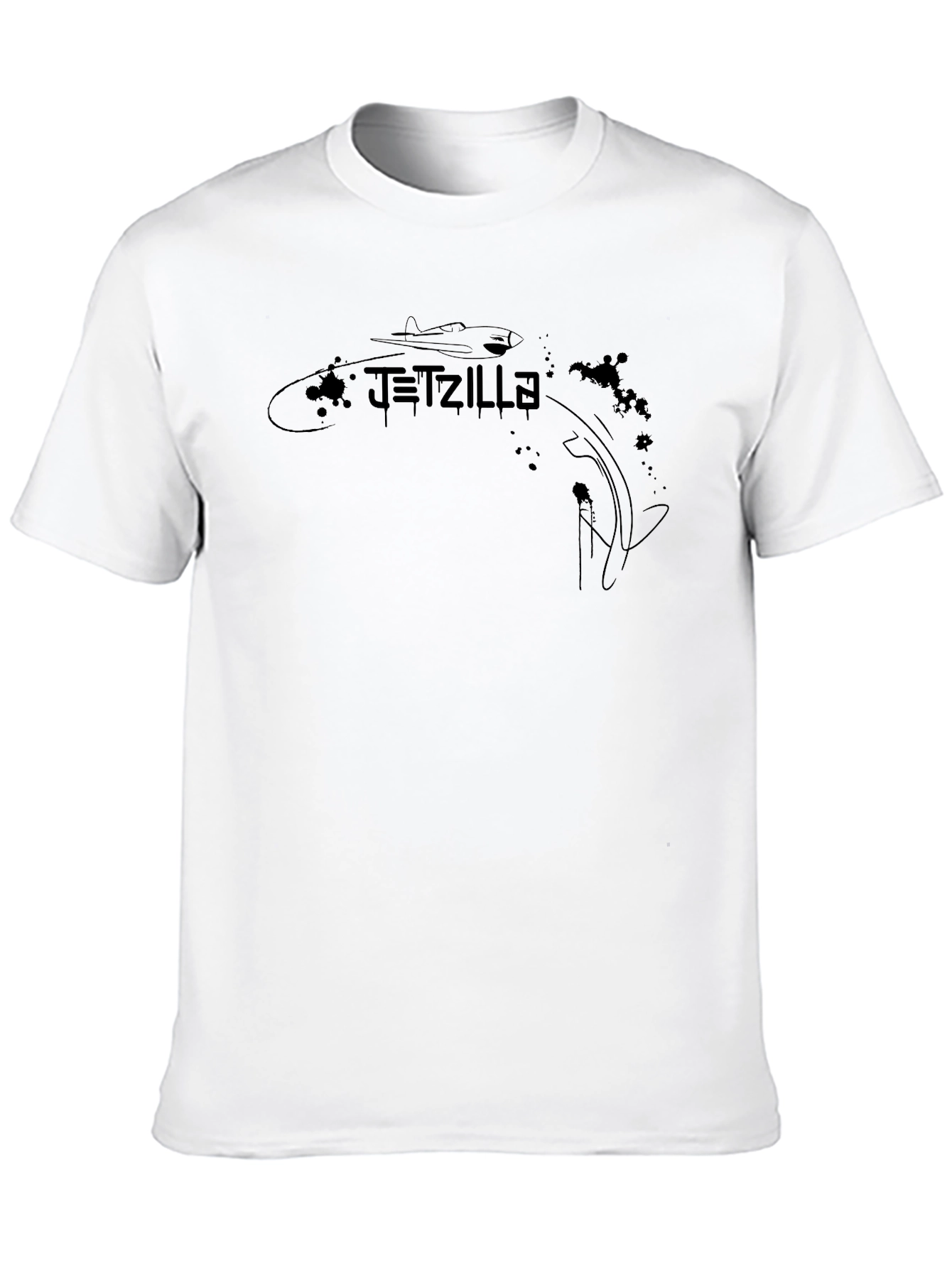 JetZilla Graphic T-Shirt - Black