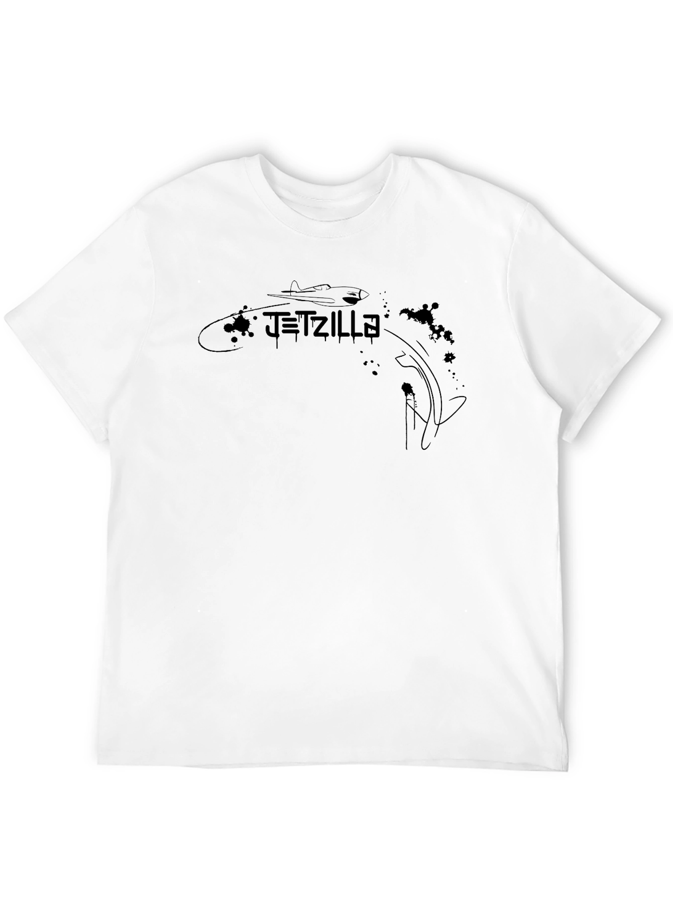 JetZilla Graphic T-Shirt - Black