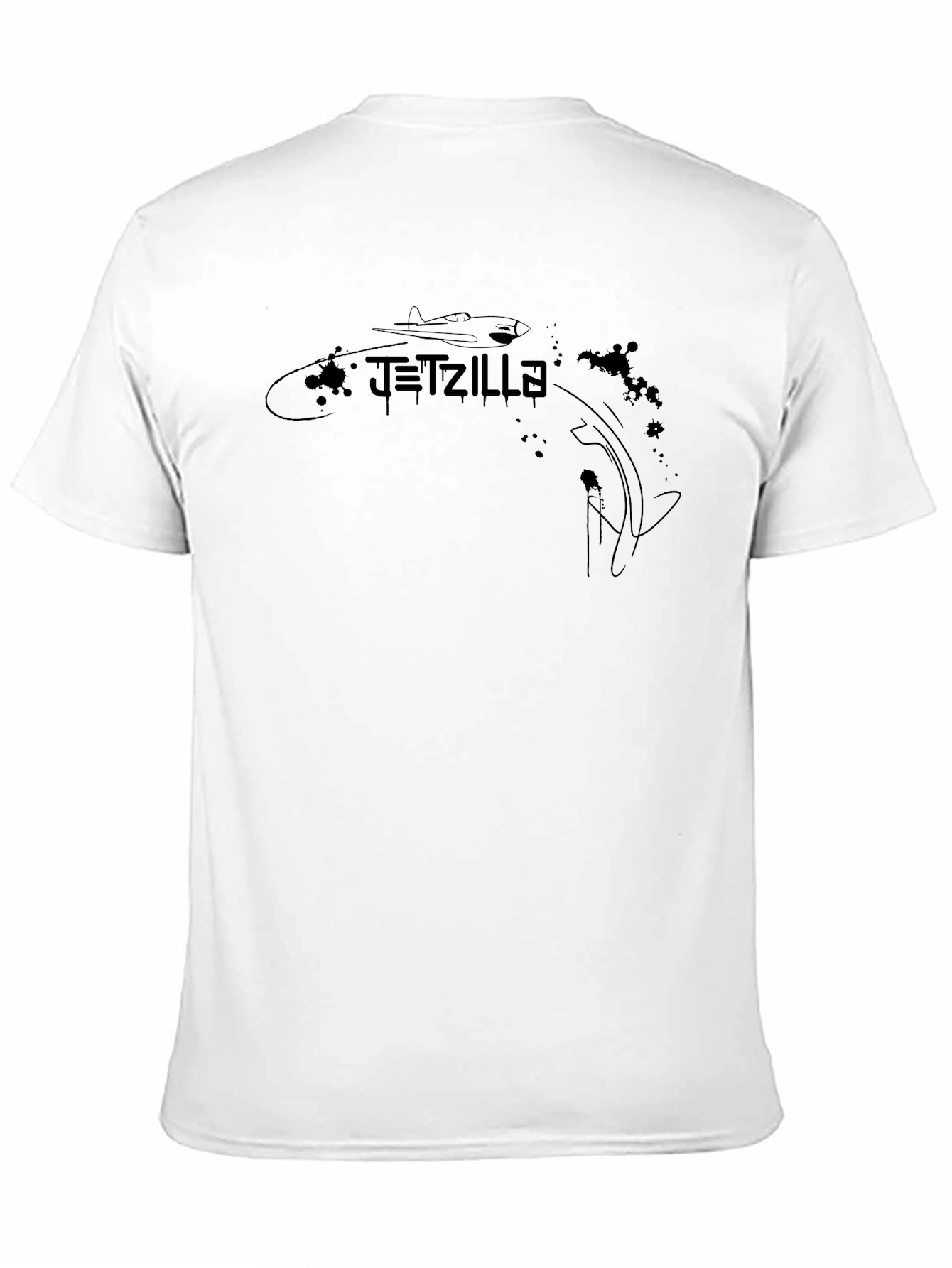 JetZilla Graphic T-Shirt - Black