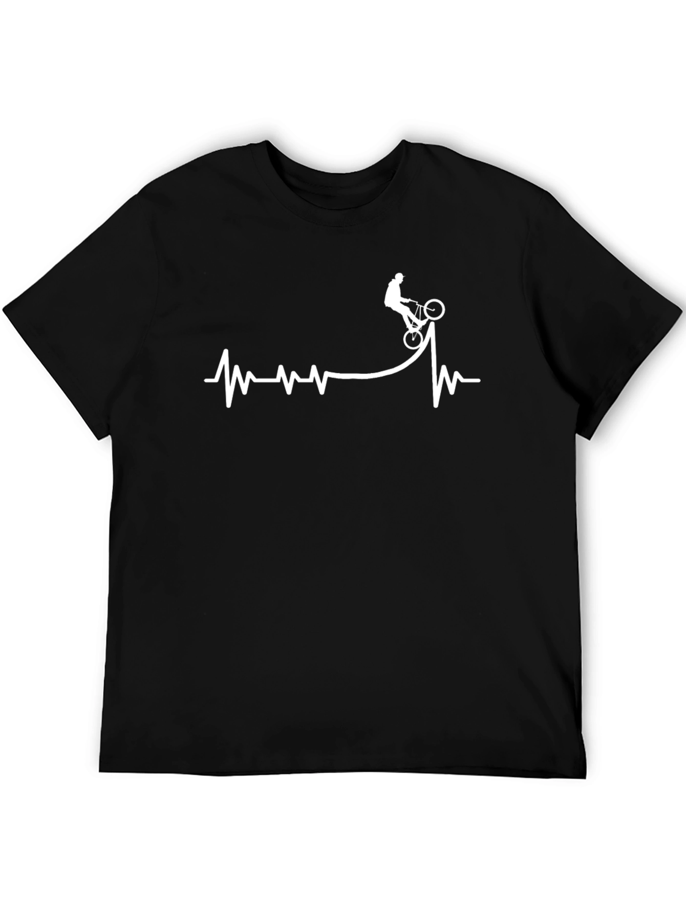 Biking Heartbeat T-Shirt