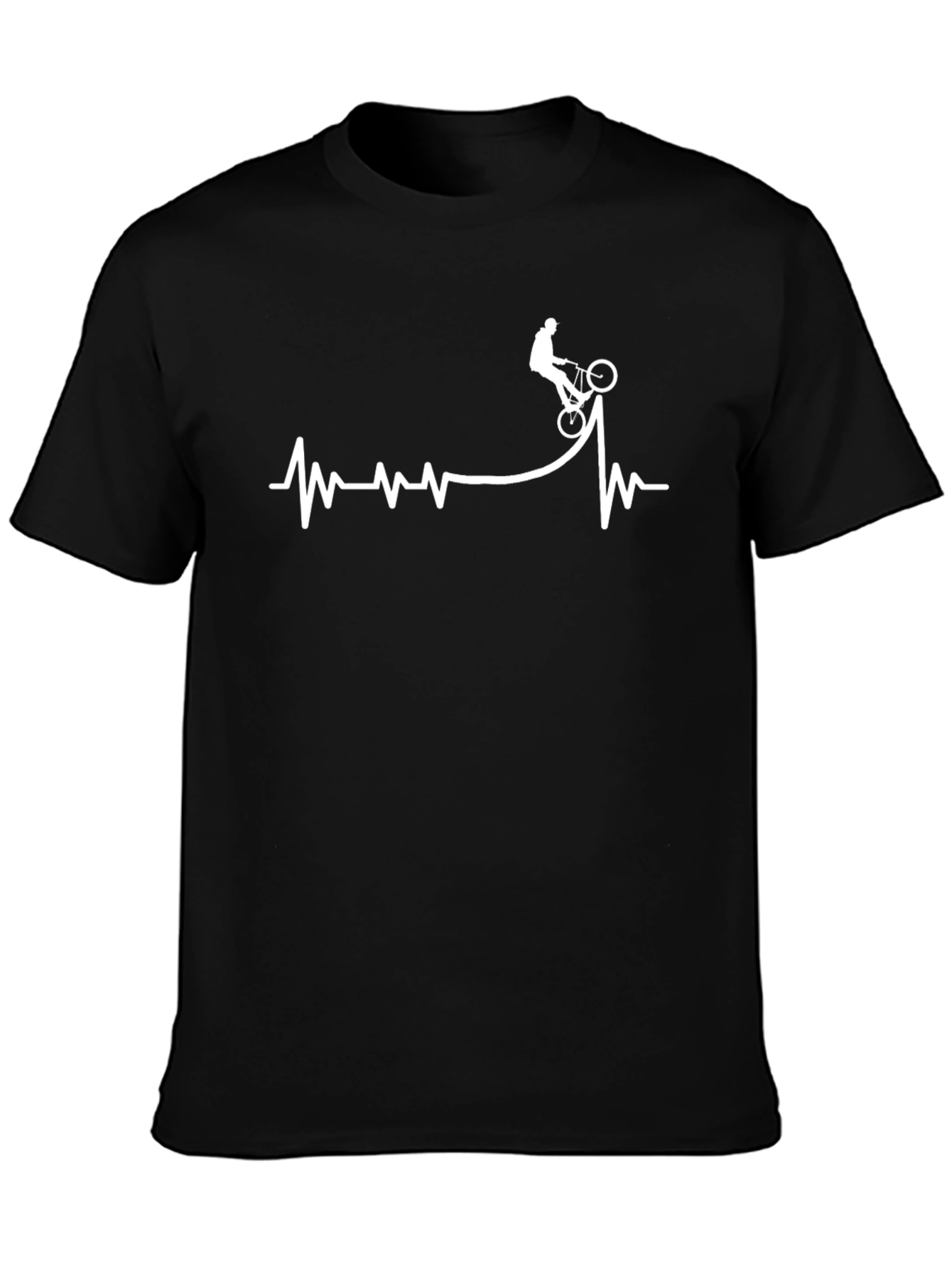 Biking Heartbeat T-Shirt