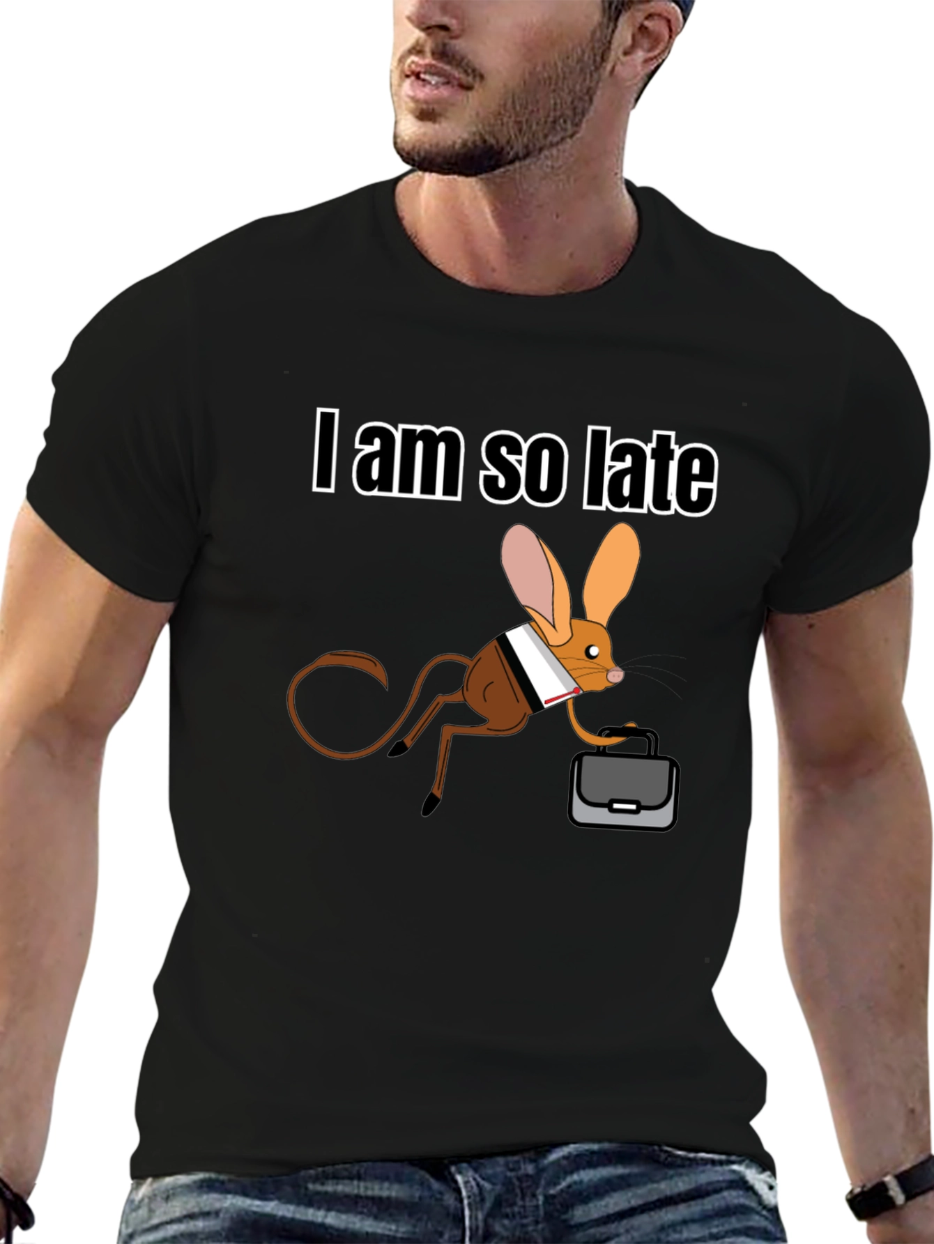 I Am So Late Jerboa T-Shirt