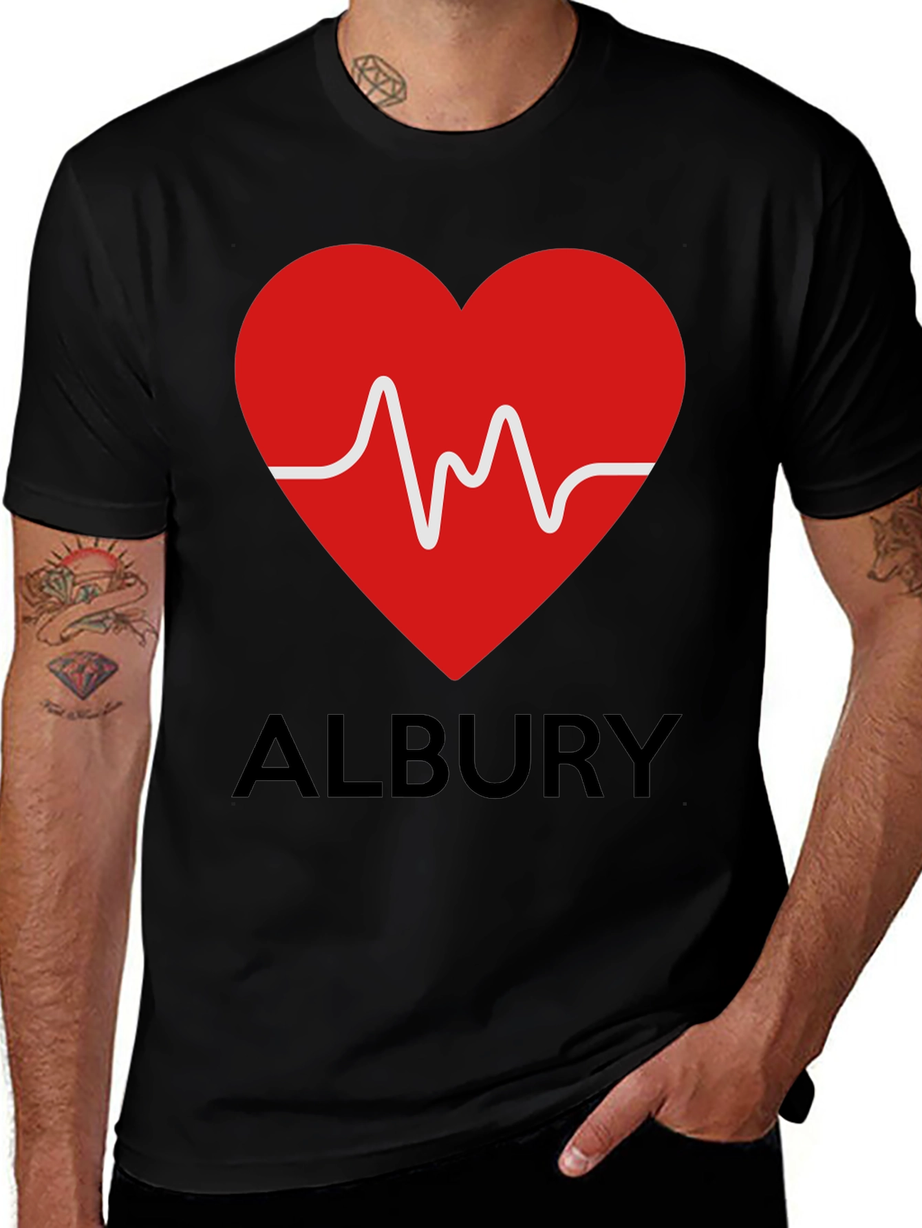 Albury Heartbeat T-Shirt - Show Your Love!