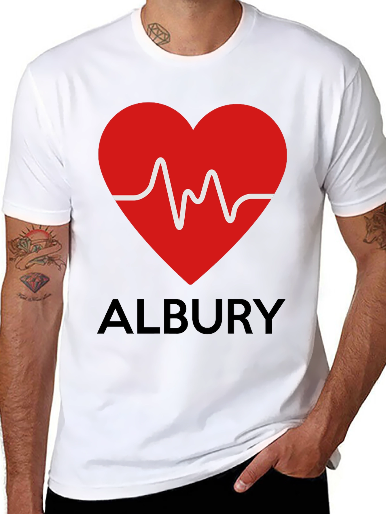 Albury Heartbeat T-Shirt - Show Your Love!
