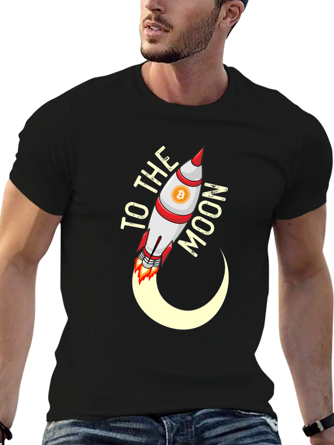 Bitcoin To The Moon T-Shirt