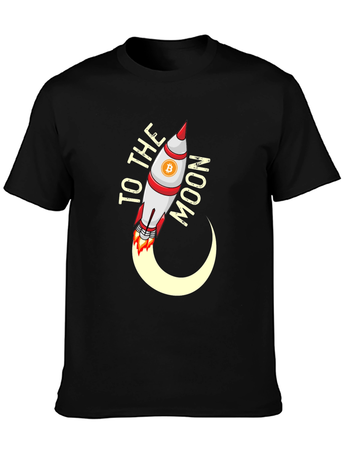 Bitcoin To The Moon T-Shirt