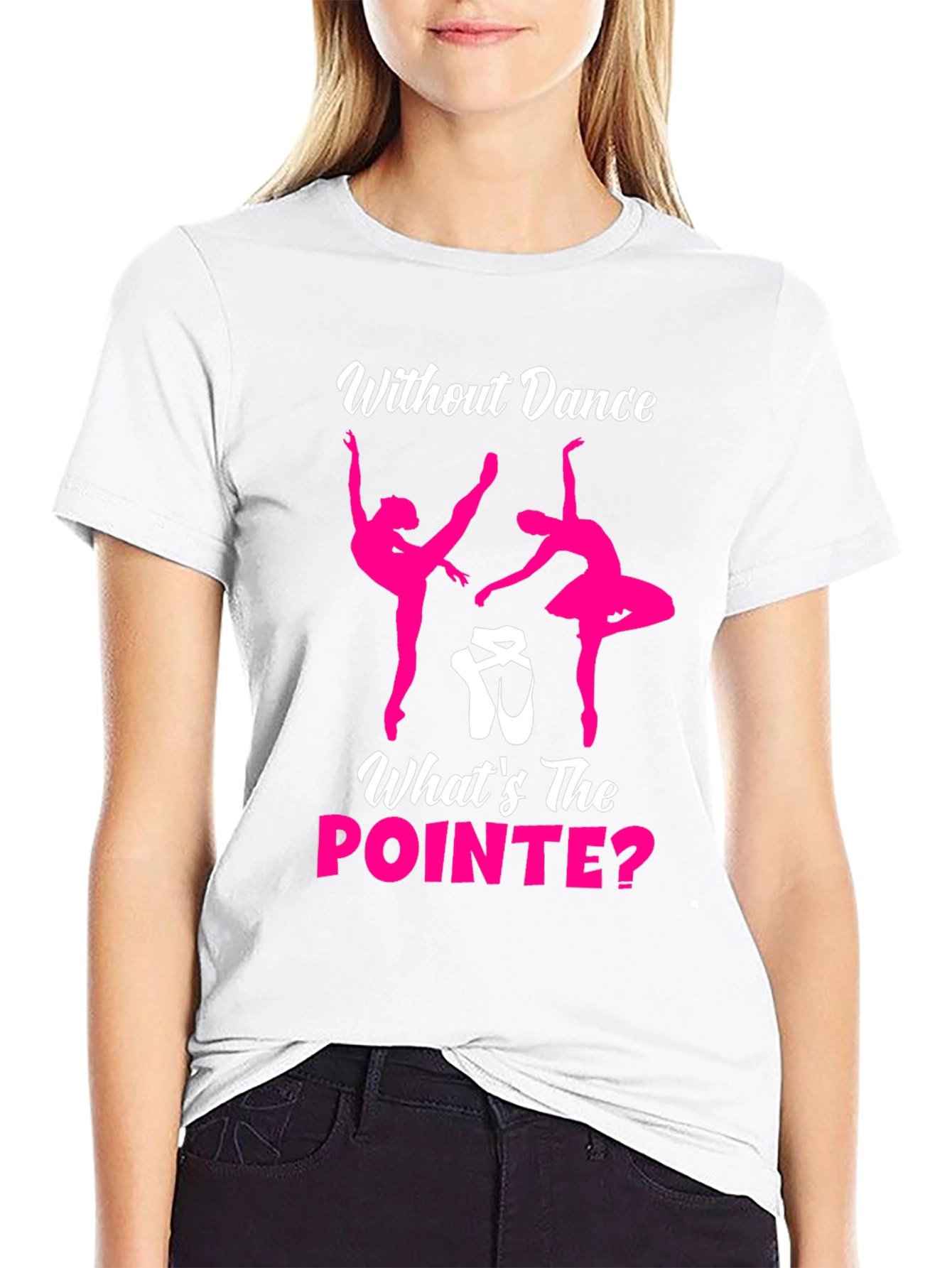 Dance Pointe Graphic Tee - Ballet Lover T-Shirt