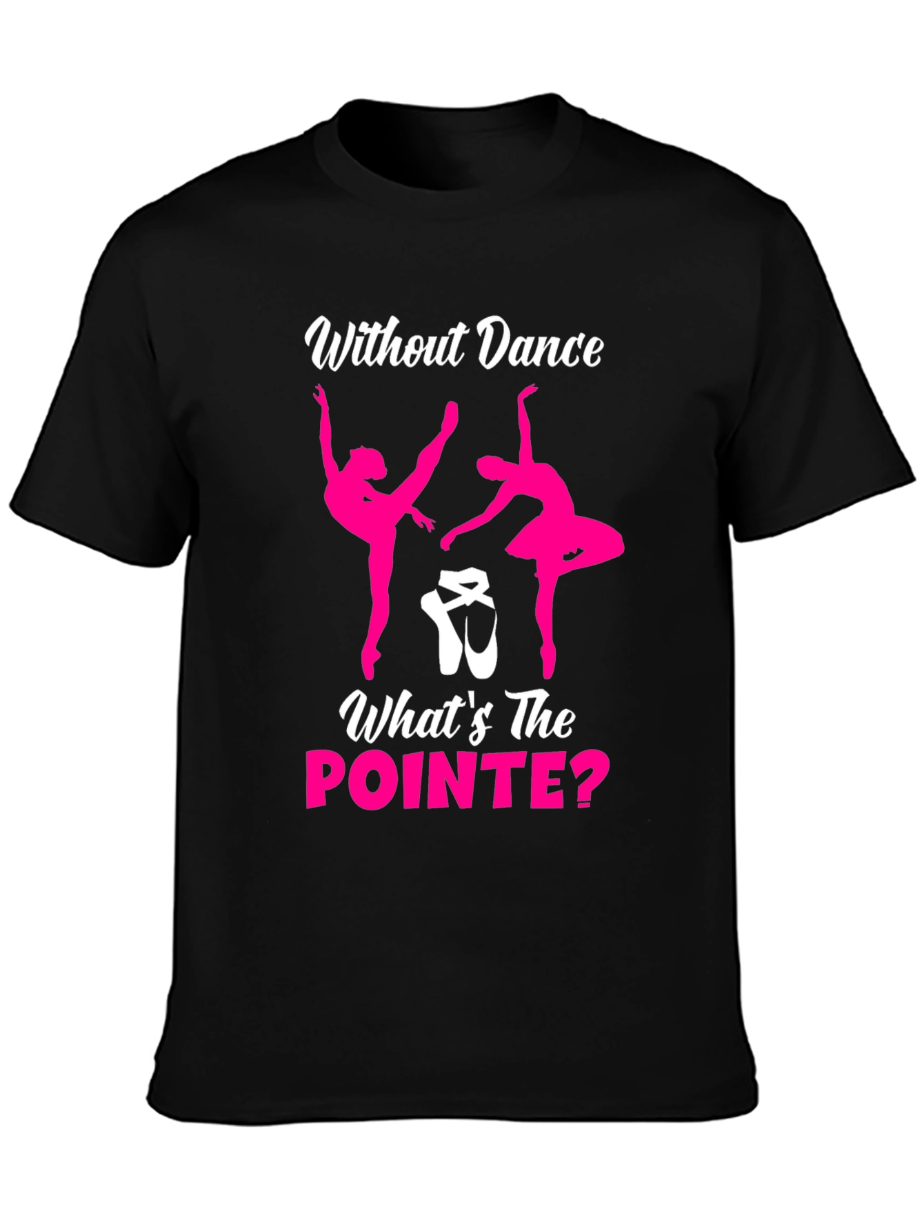 Dance Pointe Graphic Tee - Ballet Lover T-Shirt