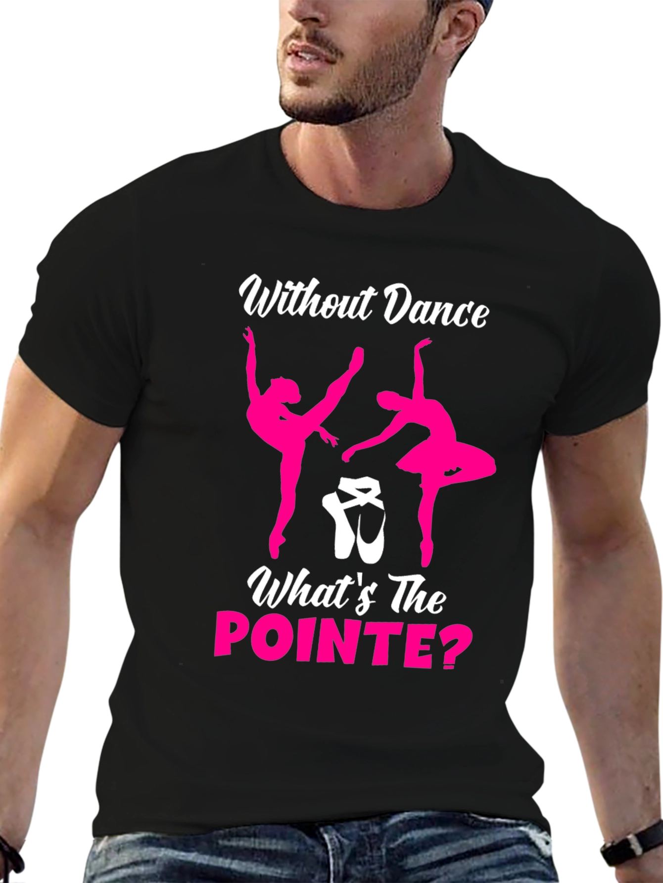 Dance Pointe Graphic Tee - Ballet Lover T-Shirt