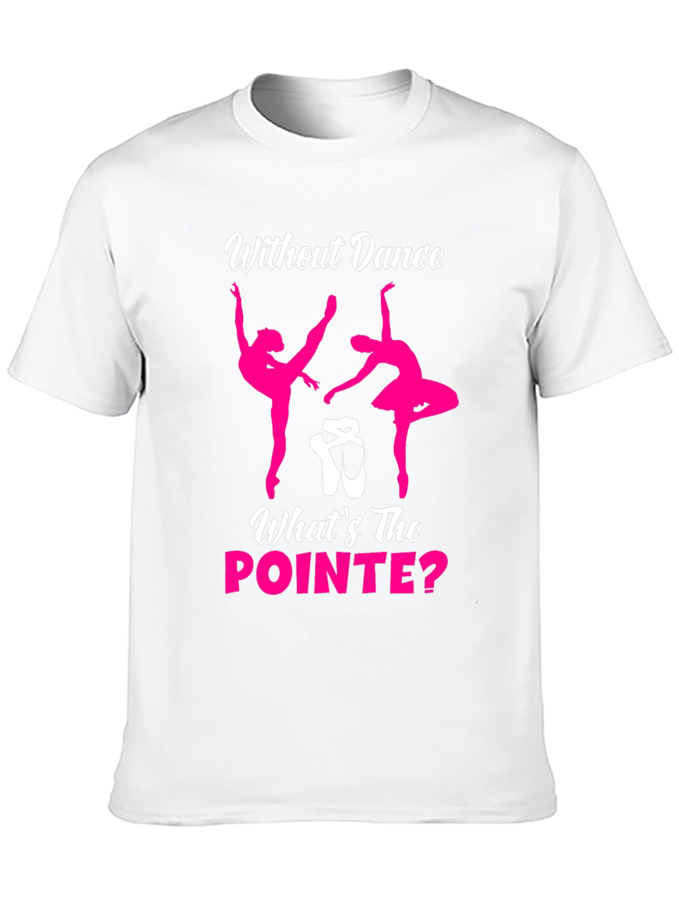 Dance Pointe Graphic Tee - Ballet Lover T-Shirt