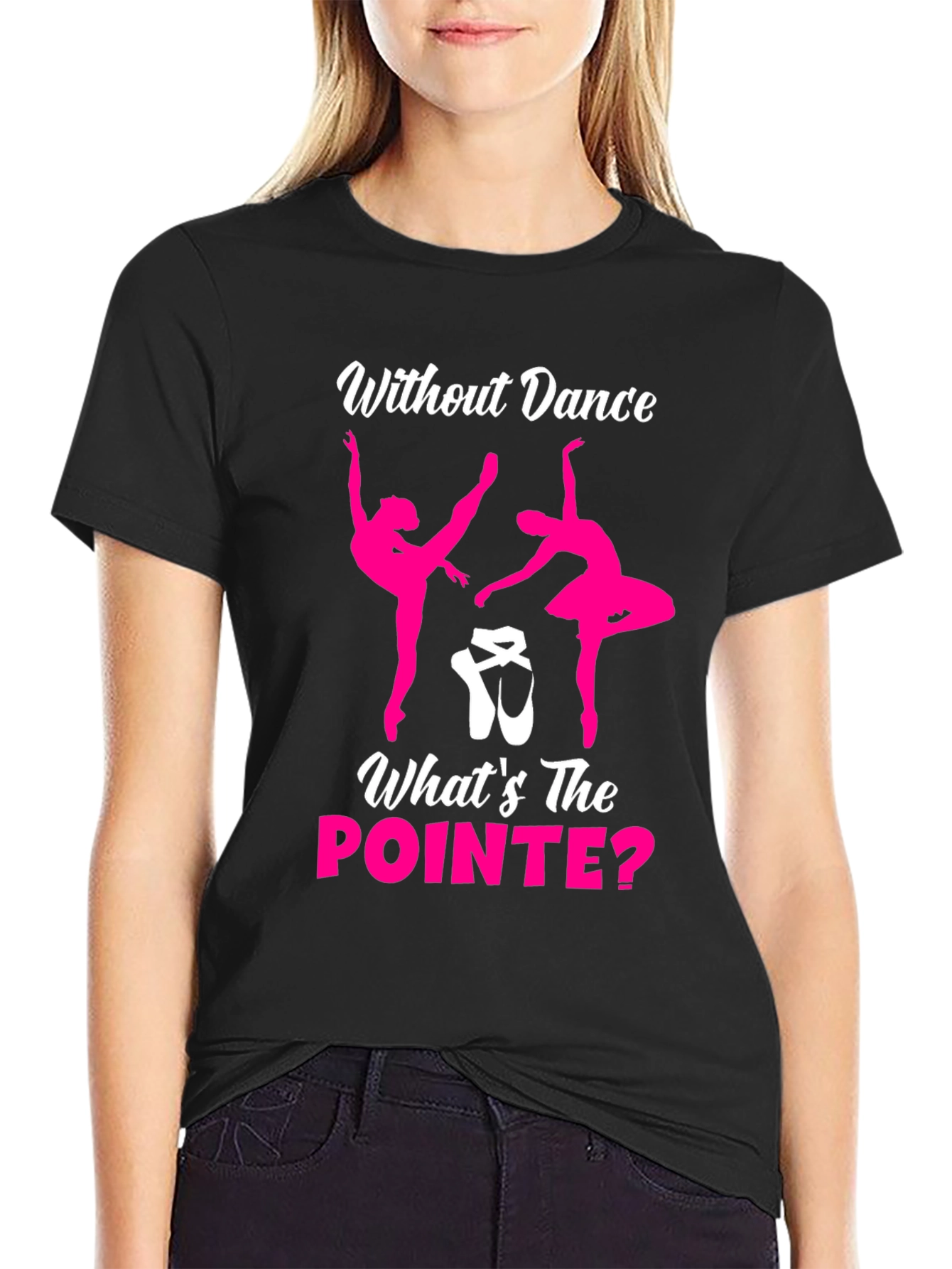 Dance Pointe Graphic Tee - Ballet Lover T-Shirt