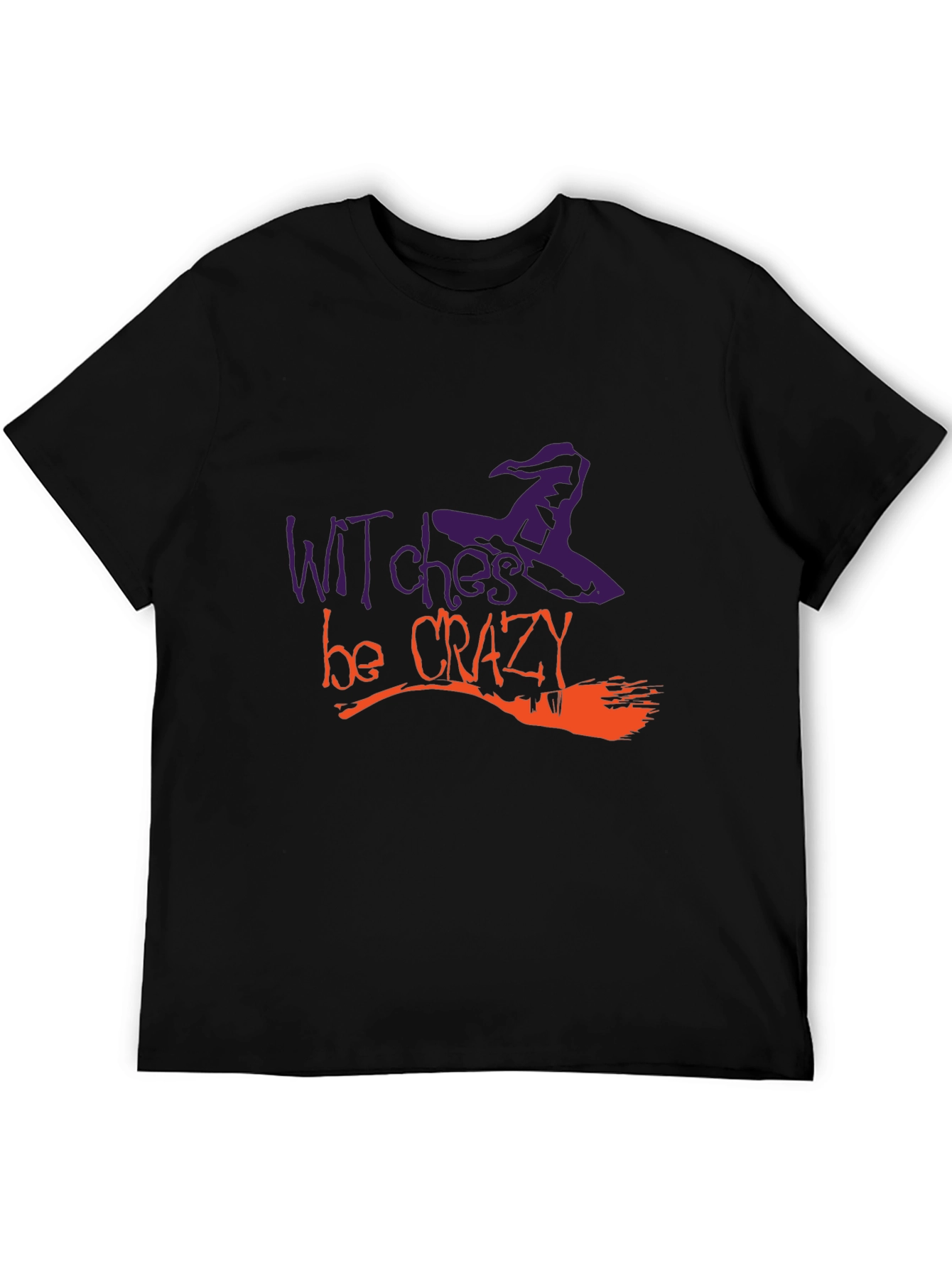 Witches Be Crazy Halloween Graphic Tee