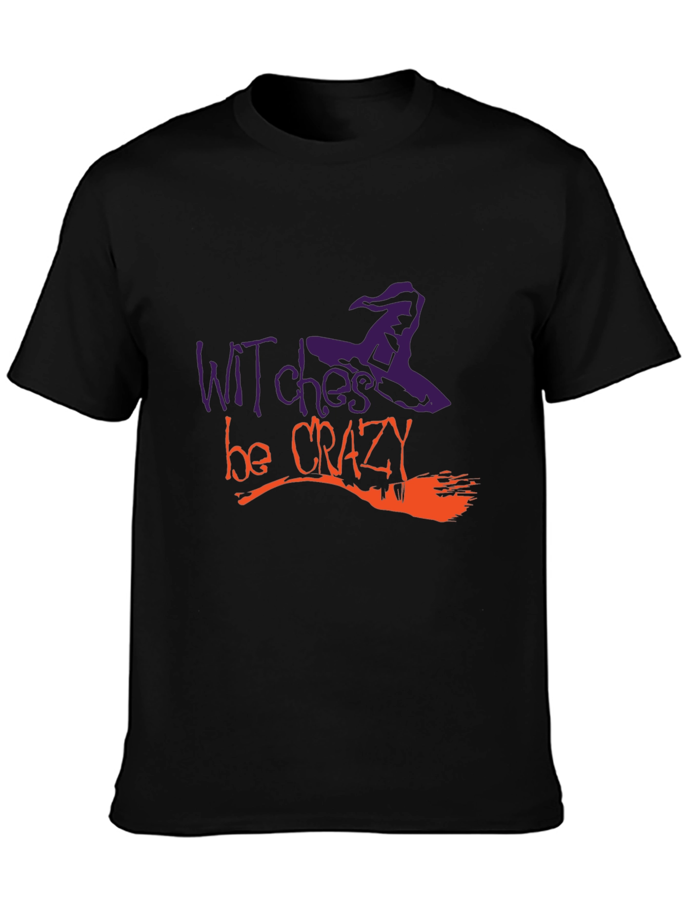 Witches Be Crazy Halloween Graphic Tee