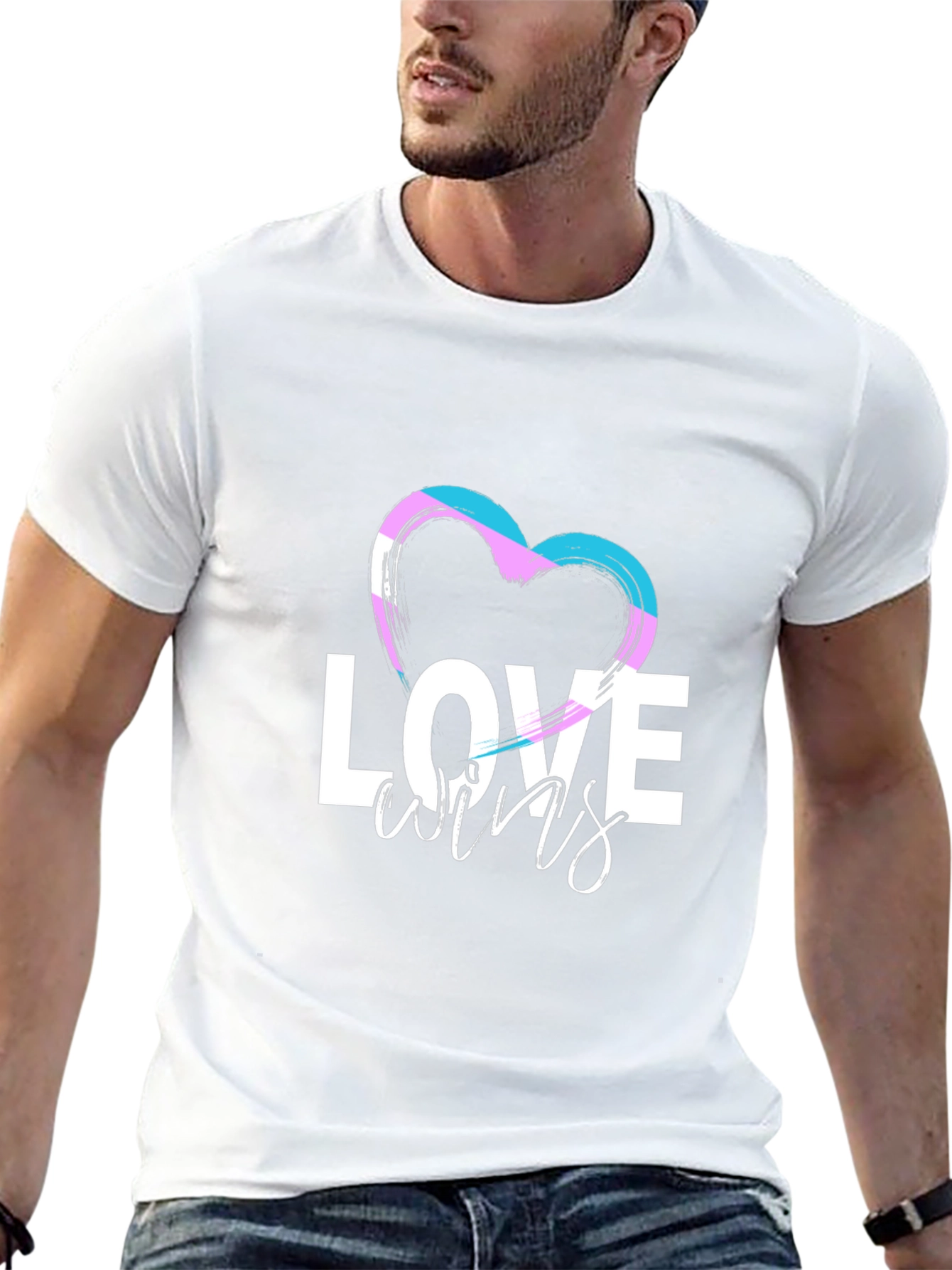 Love Wins Transgender Pride T-Shirt