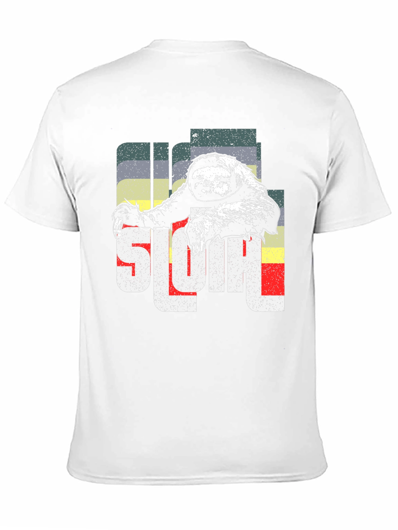 Sloth Graphic T-Shirt - Relaxed Style
