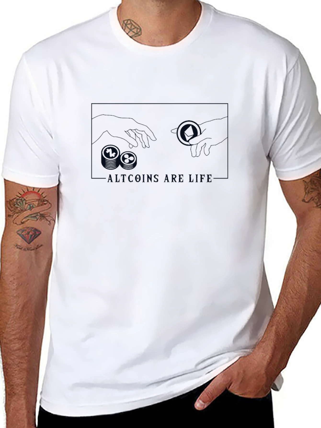 Altcoins Are Lies Graphic T-Shirt