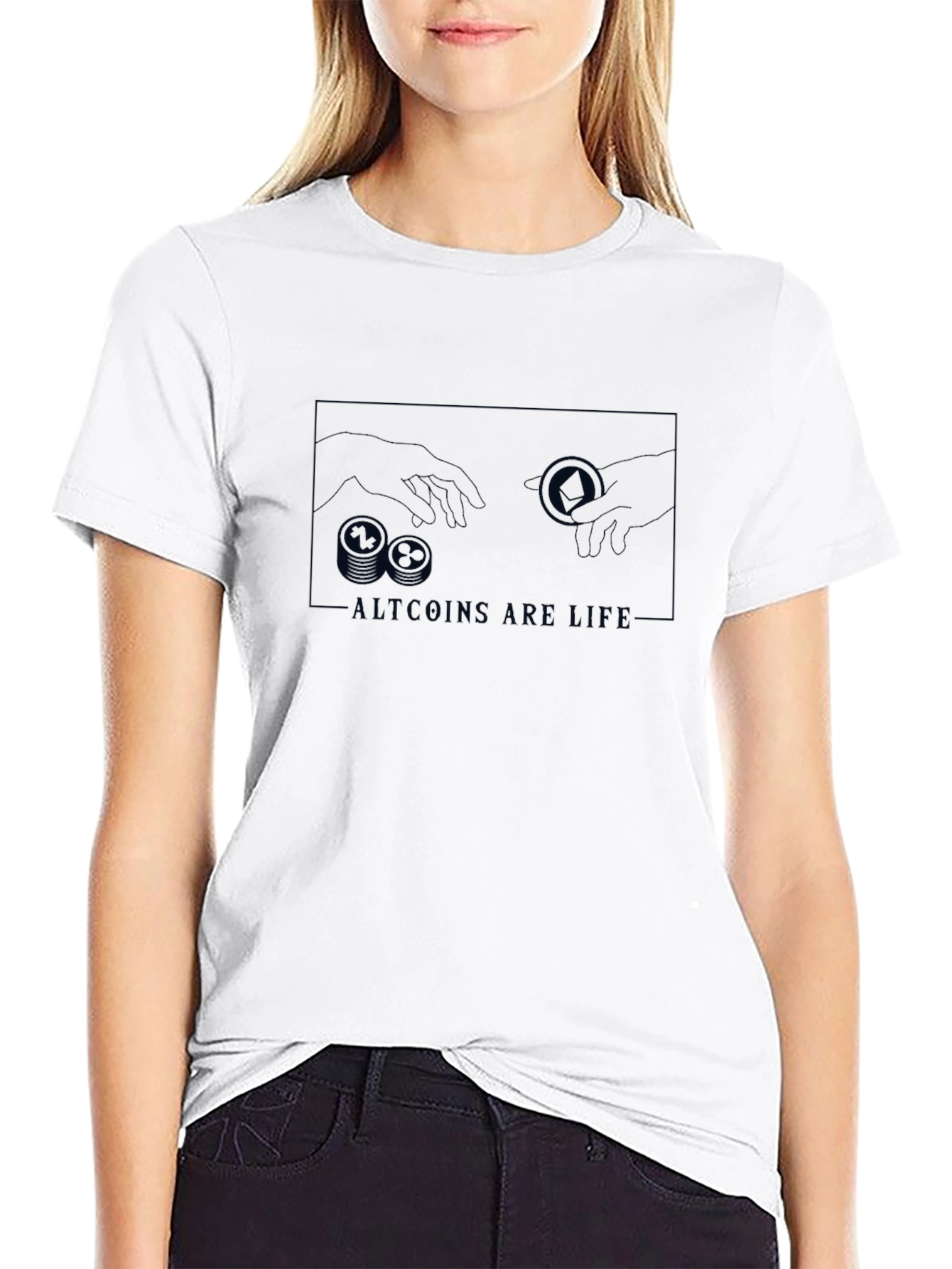 Altcoins Are Lies Graphic T-Shirt