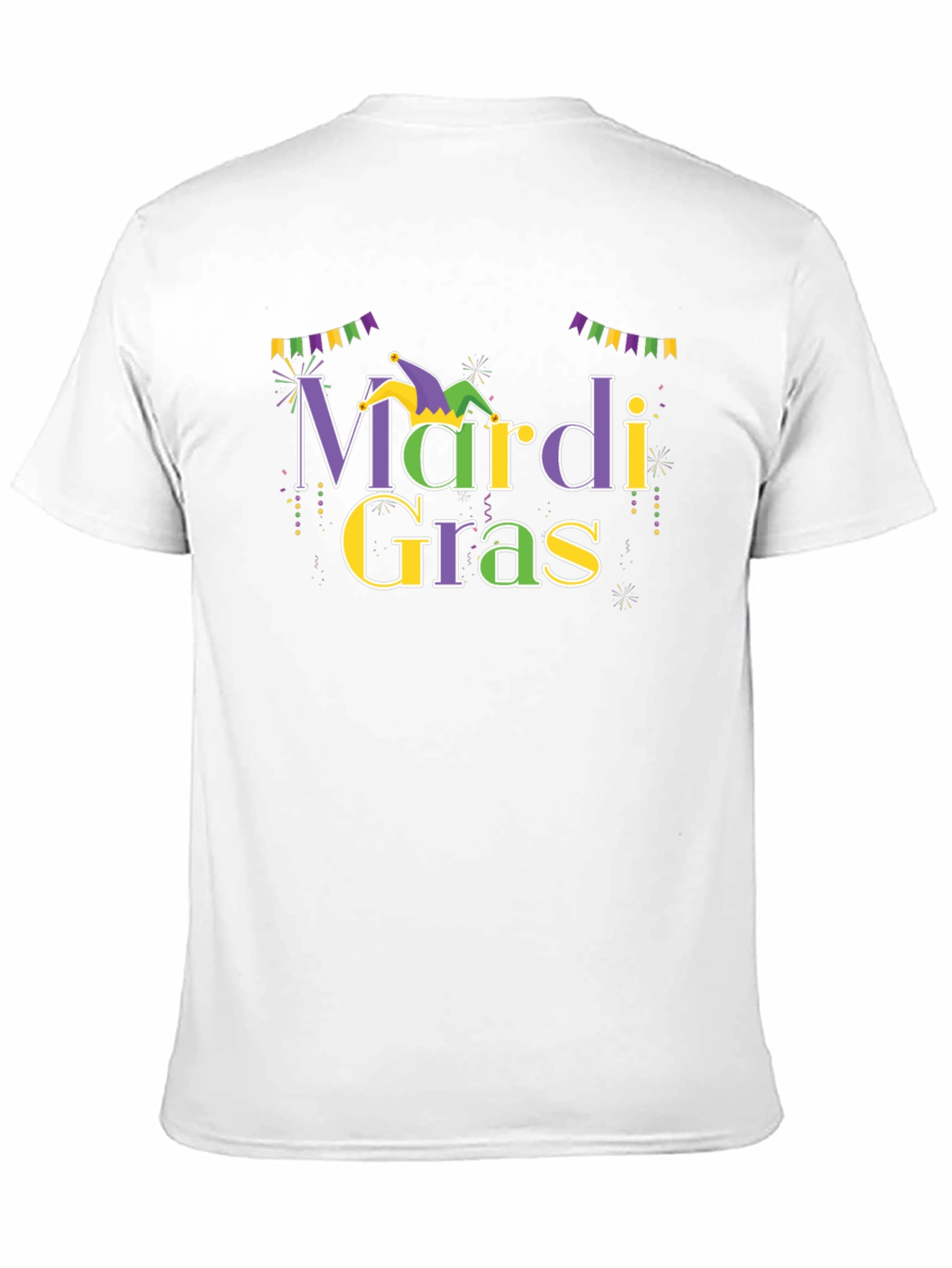 Mardi Gras Graphic T-Shirt - Celebrate in Style!
