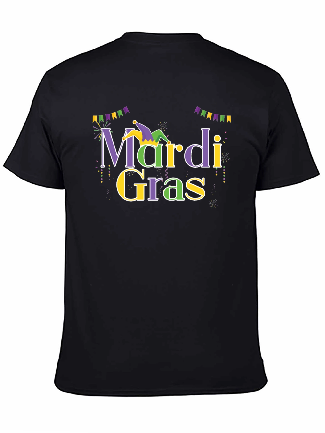 Mardi Gras Graphic T-Shirt - Celebrate in Style!