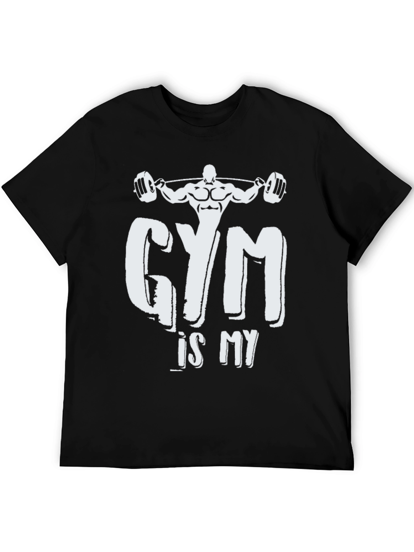 Gym Is My Life T-Shirt Fitness Apparel