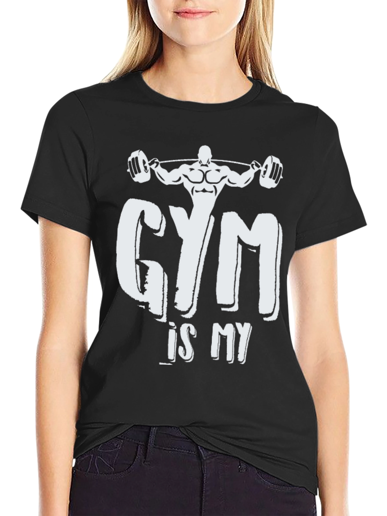 Gym Is My Life T-Shirt Fitness Apparel