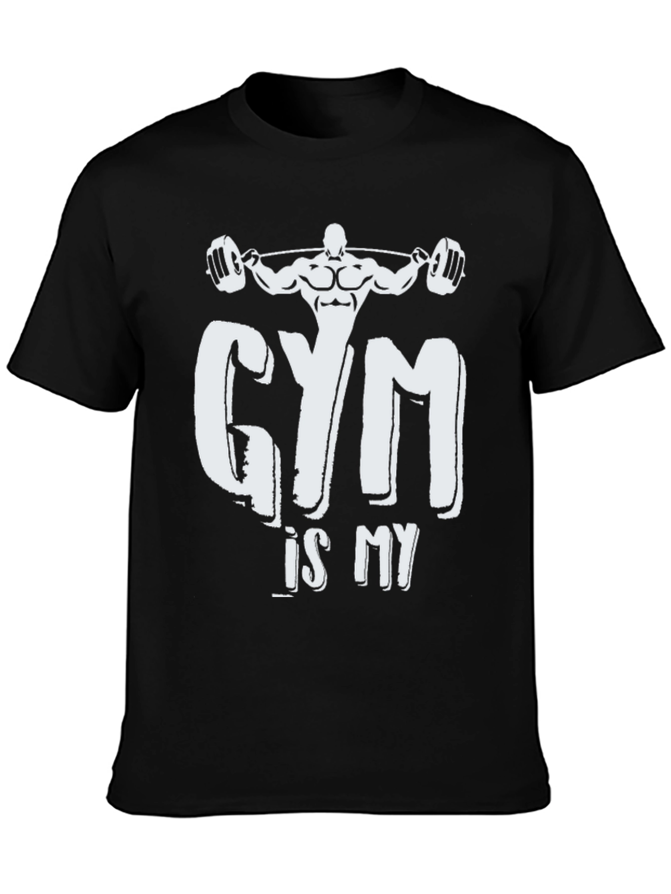 Gym Is My Life T-Shirt Fitness Apparel
