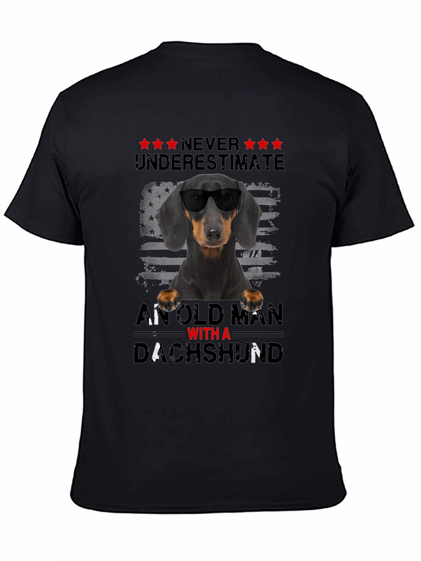 Dachshund Old Man T-Shirt