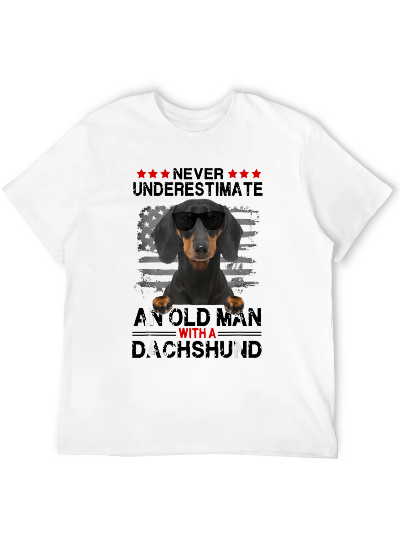 Dachshund Old Man T-Shirt