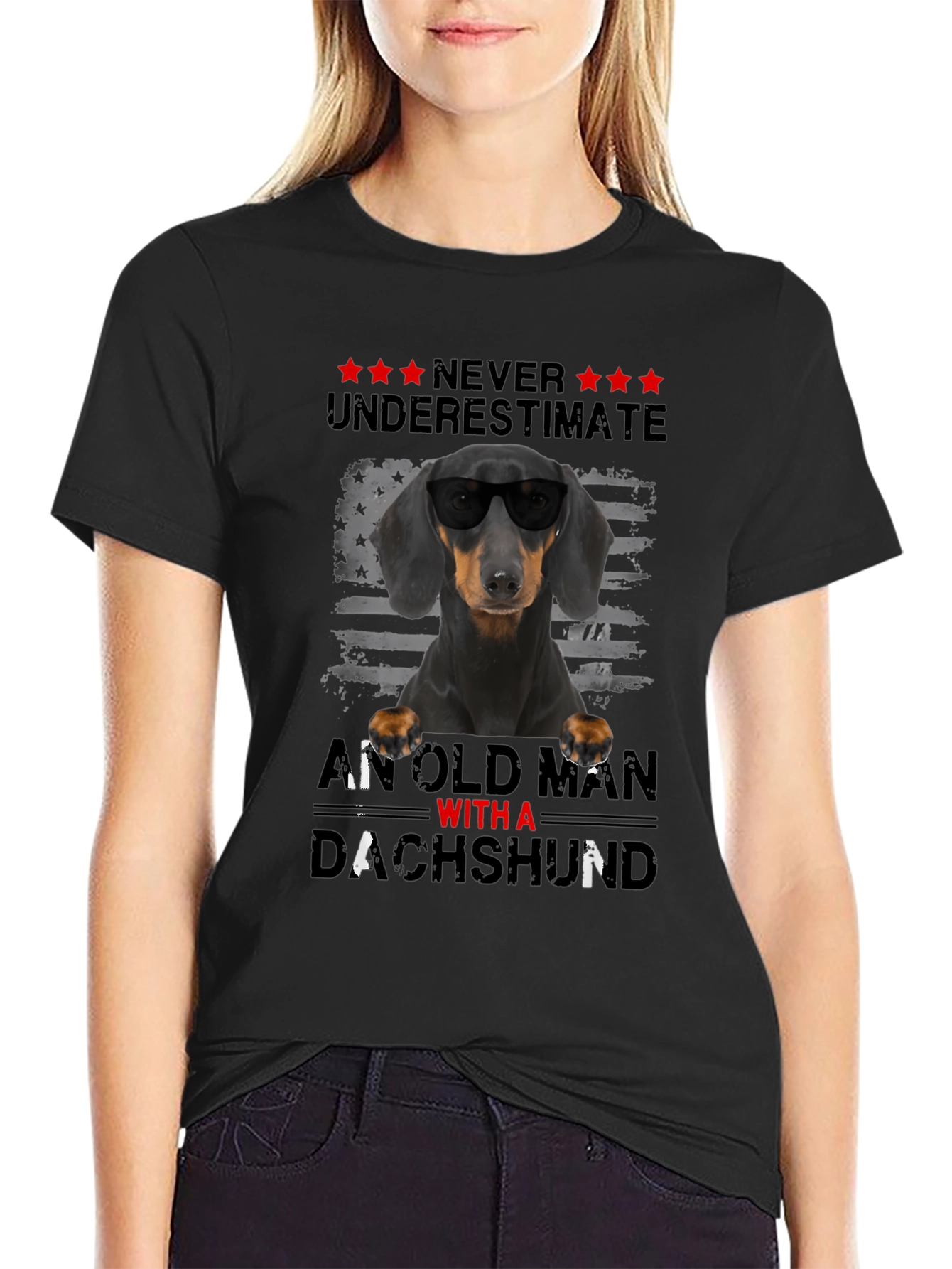 Dachshund Old Man T-Shirt