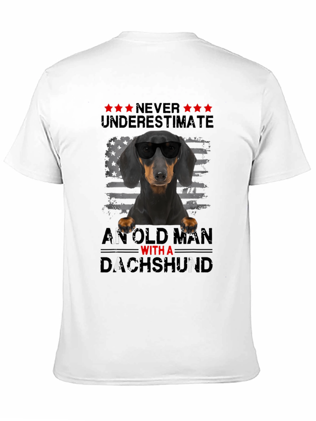 Dachshund Old Man T-Shirt