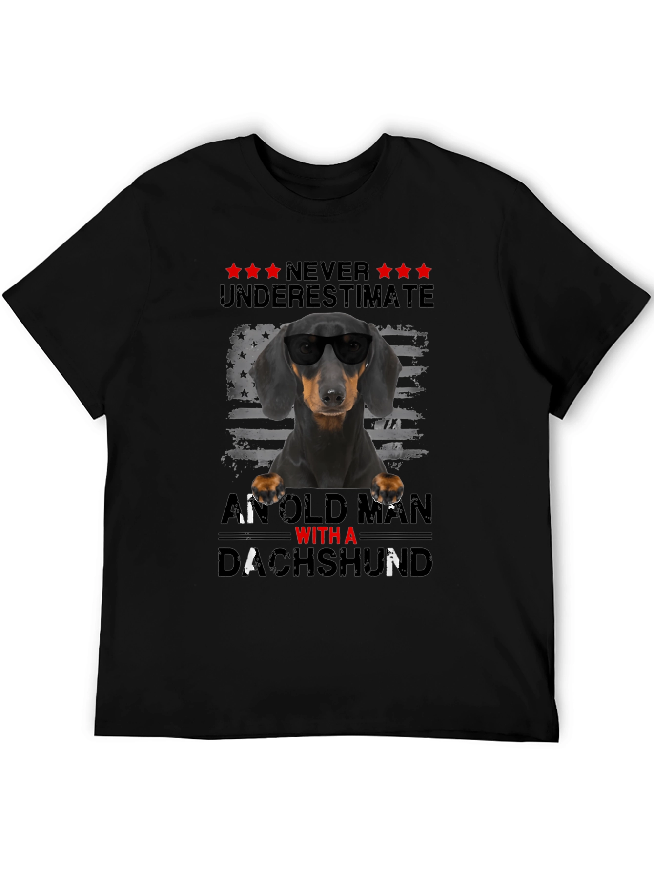 Dachshund Old Man T-Shirt