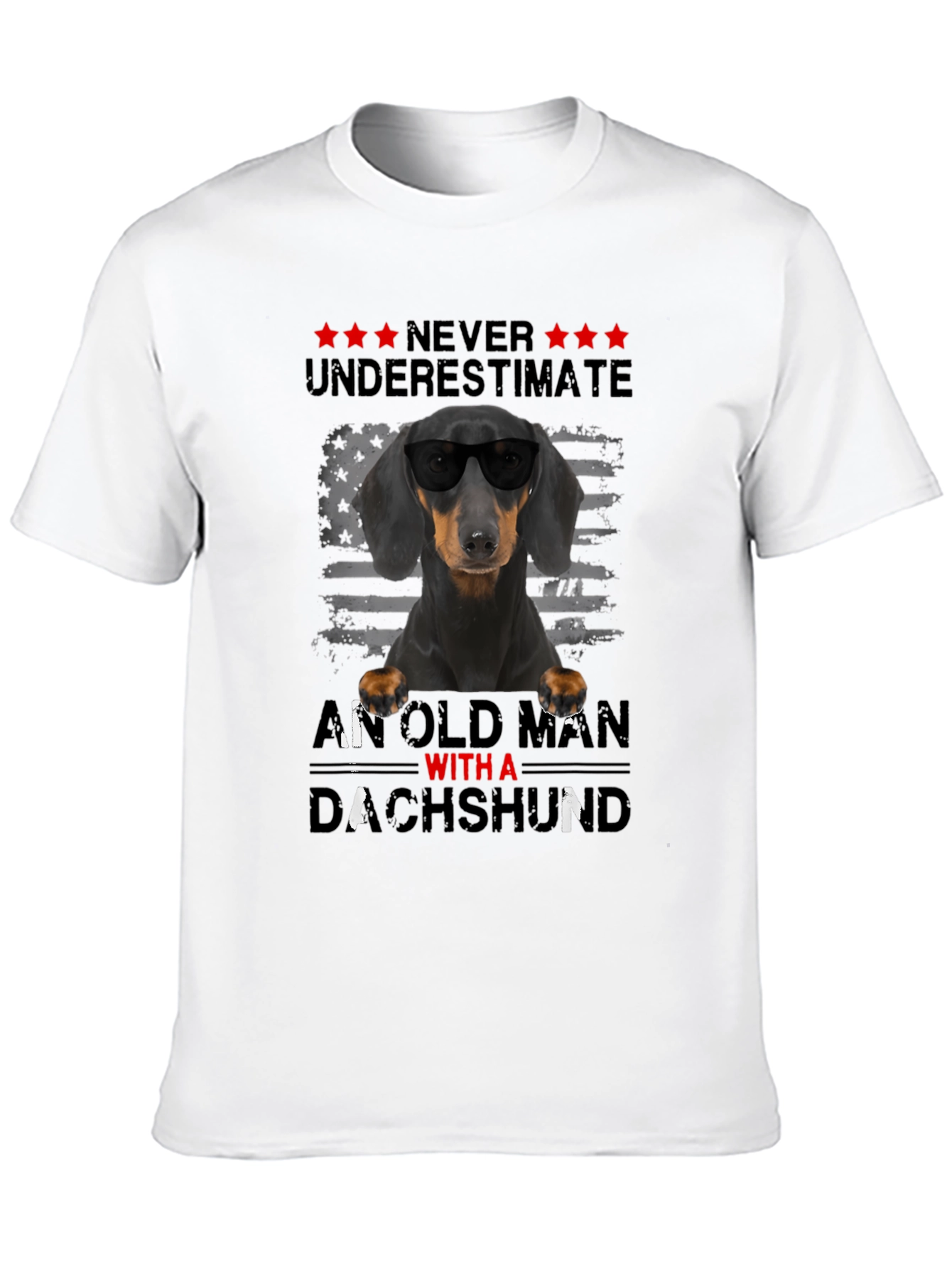 Dachshund Old Man T-Shirt