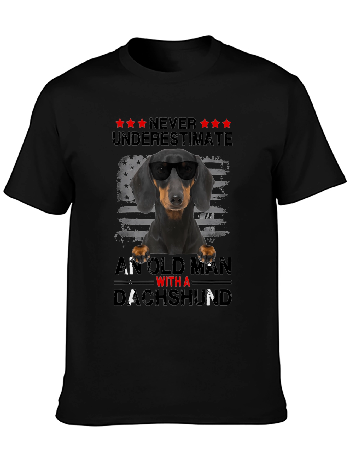 Dachshund Old Man T-Shirt