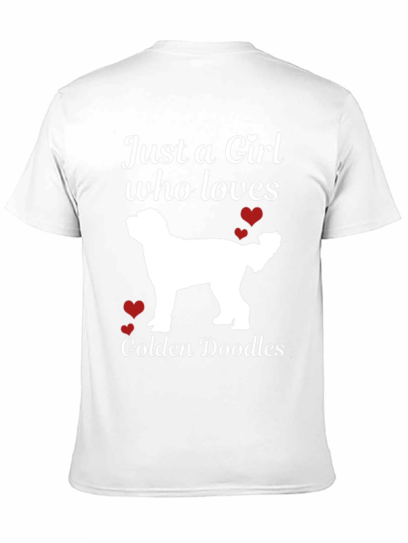 Just a Girl Who Loves Golden Doodles T-Shirt