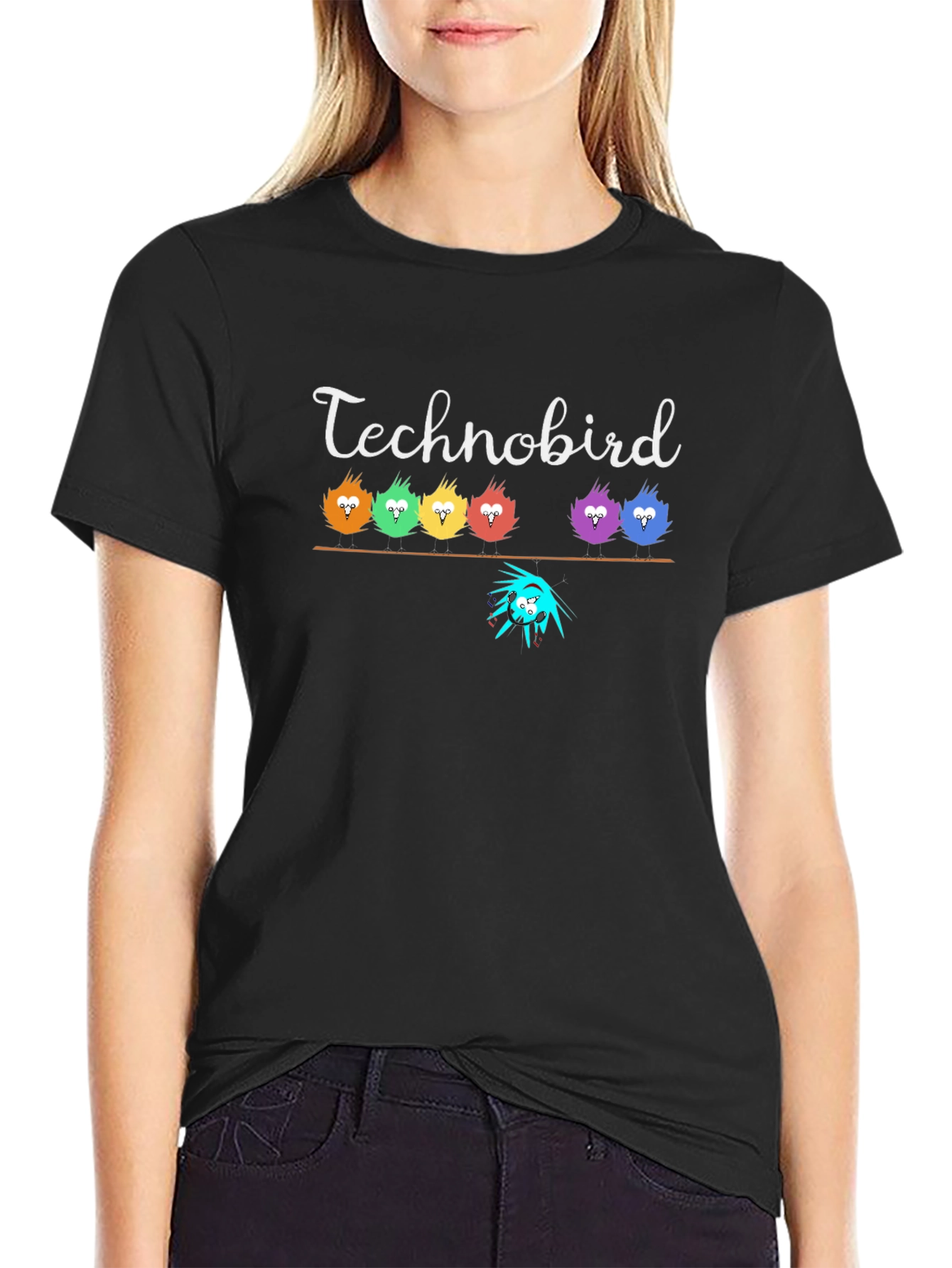 Technobird Graphic T-Shirt