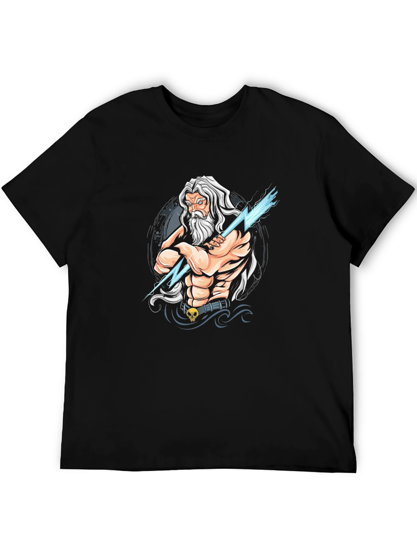 Zeus Graphic T-Shirt - Mythical God of Thunder Tee