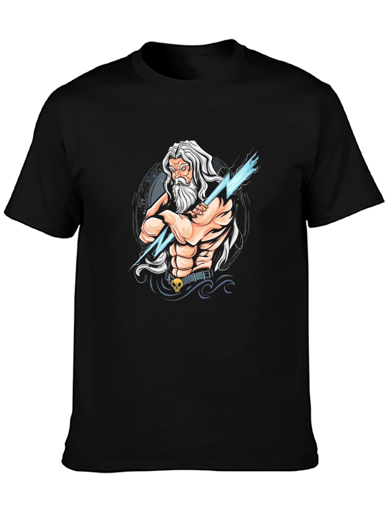 Zeus Graphic T-Shirt - Mythical God of Thunder Tee